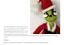 create a christmas grinch amigurumi  crochet pattern pdf